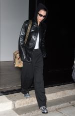 BELLA HADID Leaves a Fashion Show in New York 02/11/2022