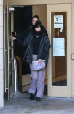 BELLA HADID Leaves Her Apartment in New York 02/15/2022