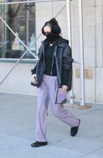 BELLA HADID Leaves Her Apartment in New York 02/15/2022
