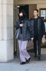 BELLA HADID Leaves Her Apartment in New York 02/15/2022