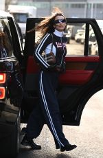 BELLA HADID Leaves Her Hotel in London 02/01/2022