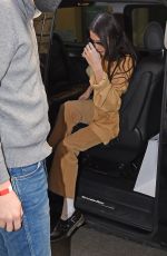 BELLA HADID Out at Milan Fashion Week 02/26/2022