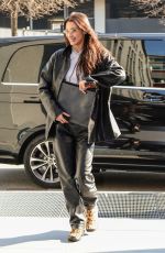 BELLA HADID Out in Milan 02/25/2022