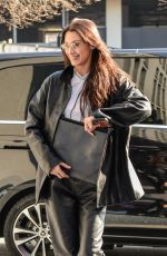 BELLA HADID Out in Milan 02/25/2022
