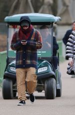 BELLA THORNE and Benjamin Mascolo Arrives to Versailles 02/16/2022