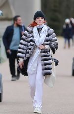 BELLA THORNE and Benjamin Mascolo Arrives to Versailles 02/16/2022