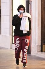 BELLA THORNE Out Shopping in Rome 02/09/2022