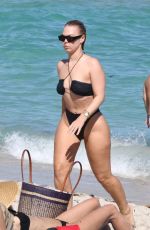 BIANCA ELOUISE in Bikini at a Beach in Miami 02/27/2022