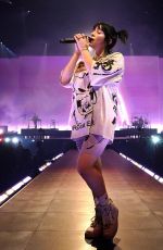 BILLIE EILISH Performs at Happier Than Ever Tour Opener at Smoothie King Center in New Orleans 02/03/2022