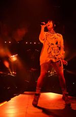 BILLIE EILISH Performs at Happier Than Ever Tour Opener at Smoothie King Center in New Orleans 02/03/2022