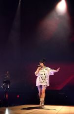BILLIE EILISH Performs at Happier Than Ever Tour Opener at Smoothie King Center in New Orleans 02/03/2022