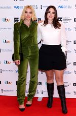 BILLIE PIPPER and LUCY PREBBLE at Writers Guild of Great Britain Awards in London 02/14/2022