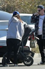 BRENDA SONG and Macaulay Culkin Out with Their New Baby at LA Zoo 02/03/2022
