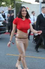 BRIE and NIKKI BELLA Arrives at Fanatics Super Bowl Party in Culver City 02/12/2022