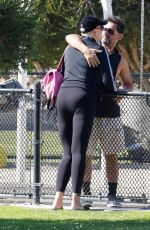 BRIGITTE NIELSEN Out at a Beach in Los Angeles 02/09/2022