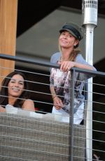 BROOKE BURKE Out for Drinks with Girlfriends at Nobu in Malibu 02/006/2022