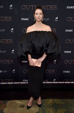 CAITRIONA BALFE at Outlander Season 6 Premiere in Los Angeles 02/24/2022