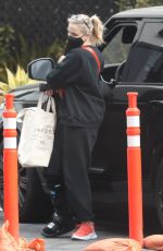 CAMERON DIAZ Out and About in Beverly Hills 02/21/2022