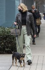 CAMILA MENDES and LILI REINHART Out with Their Dogs in Vancouver 01/30/2022