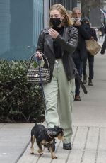 CAMILA MENDES and LILI REINHART Out with Their Dogs in Vancouver 01/30/2022