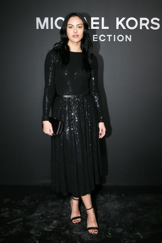CAMILA MENDES at Michael Kors Fashion Show in New York 02/15/2022