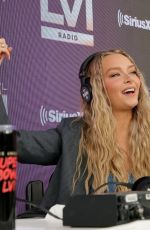 CAMILLE KOSTEK at SiriusXM at Super Bowl LVI in Los Angeles 02/11/2022