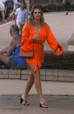 CANDICE WARNER Out for Dinner Date at Coogee Pavilion in Sydney 02/19/2022