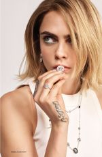 CARA DELEVINGNE in Harper