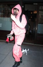 CARA DELEVINGNE Leaves Her Hotel in New York 02/09/2022