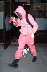 CARA DELEVINGNE Leaves Her Hotel in New York 02/09/2022
