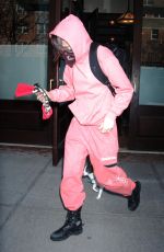 CARA DELEVINGNE Leaves Her Hotel in New York 02/09/2022