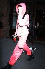 CARA DELEVINGNE Leaves Her Hotel in New York 02/09/2022