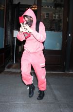 CARA DELEVINGNE Leaves Her Hotel in New York 02/09/2022