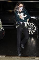 CARA DELEVINGNE Out and About in New York 02/07/2022