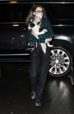 CARA DELEVINGNE Out and About in New York 02/07/2022
