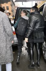 CARA DELEVINGNE Out and About in New York 02/07/2022