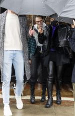 CARA DELEVINGNE Out and About in New York 02/07/2022