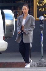 CARA SANTANA and Shannon Leto Out for Lunch in West Hollywood 02/08/2022