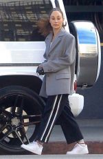 CARA SANTANA and Shannon Leto Out for Lunch in West Hollywood 02/08/2022