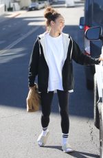 CARA SANTANA Leaves Workout Session in Los Angeles 02/24/2022