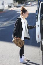 CARA SANTANA Leaves Workout Session in Los Angeles 02/24/2022