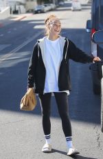 CARA SANTANA Leaves Workout Session in Los Angeles 02/24/2022