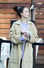 CARA SANTANA Out and About in Los Angeles 02/02/2022