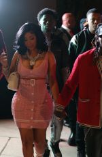 CARDI B and Offset Leaves Drake