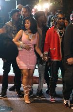 CARDI B and Offset Leaves Drake