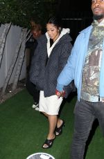 CARDI B and Offset Leaves Nobu in West Hollywood 02/16/2022