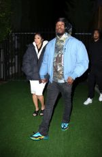 CARDI B and Offset Leaves Nobu in West Hollywood 02/16/2022