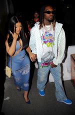 CARDI B and Offset Leaves SuperBowl 2022 in Inglewood 02/13/2022