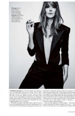 CARLA BRUNI in The Sunday Times Style, February 2022