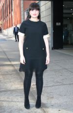 CASEY WILSON and DANIELLE SCHNEIDER Arrives at Drew Barrymore Show in New York 02/22/2022